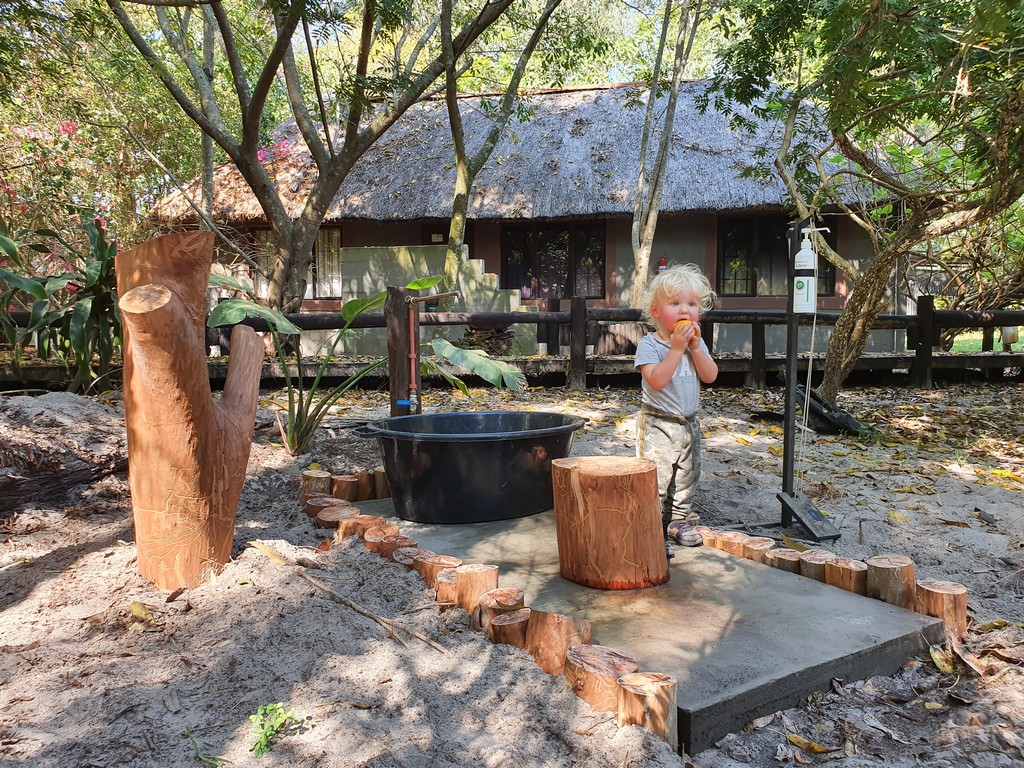 New washbays in Triton's shady grounds